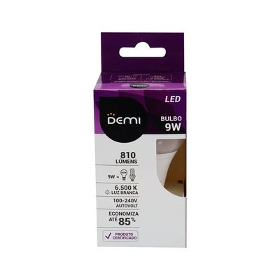 Lâmpada Led Yt Bulbo 9w E27 6500k Cla60 Demi 10162