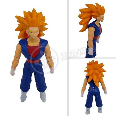 Kit 4 Bonecos Dragon Ball Super 15Cm