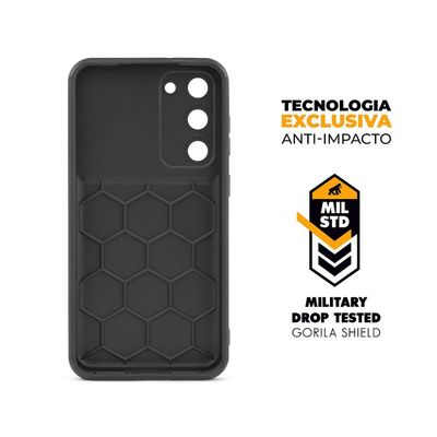 Capa para Samsung Galaxy S23 Plus - Symetric Preta - Gshield