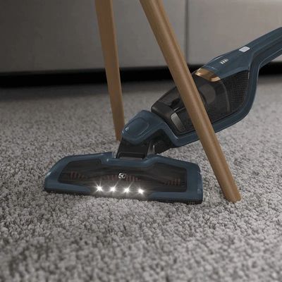 Aspirador de Pó Vertical Electrolux Ergorapido 2 em 1 Space Steal Luz LED (ERG28) - até 45 min Filtro HEPA Função BrushR BIVOLT