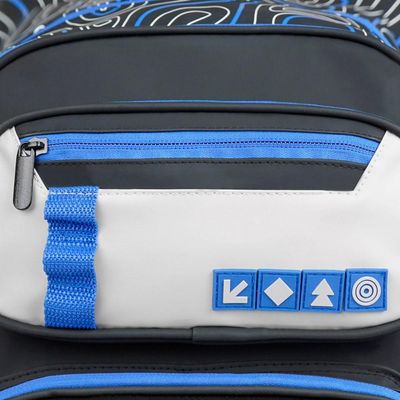 Mochila Escolar Masculina Video Game Preta U / Preto