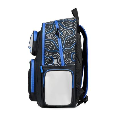 Mochila Escolar Masculina Video Game Preta U / Preto
