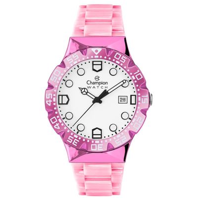 Relógio Champion Watch Ref: Cp31001v Troca Pulseiras