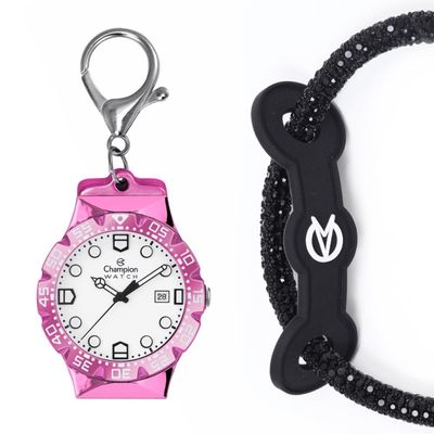 Relógio Champion Watch Ref: Cp31001v Troca Pulseiras