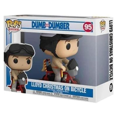 Funko Pop Dumb & Dumber 95 Lloyd Christmas On Bicycle