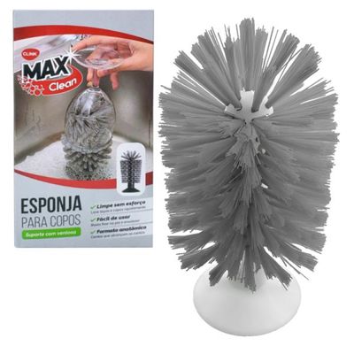 ESPONJA PARA COPOS MAX CLEAN SUPORTE