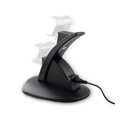 Base Carregadora para Controles PS4 – Dupla, Inteligente e Sem Fios  Controle Vídeo Game Informática
