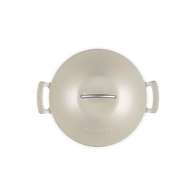CAÇAROLA BUFFET LE CREUSET MODERN 28CM HERITAGE EM FERRO FUNDIDO MERINGUE 21701287164430