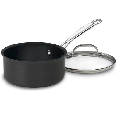 CONJUNTO CUISINART ANODIZADA CHEF'S CLASSIC PRETO 10 PEÇAS 66-10