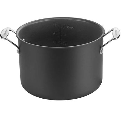 CONJUNTO CUISINART ANODIZADA CHEF'S CLASSIC PRETO 10 PEÇAS 66-10