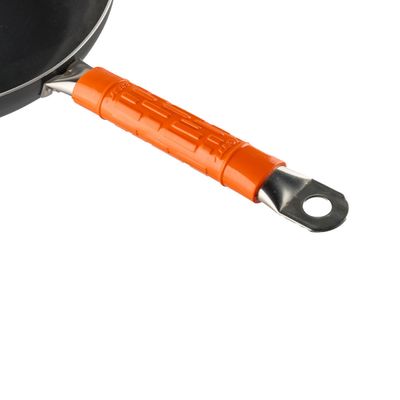 Luva De Silicone 17,5cm Laranja Para Cabo De Panela Luva De Silicone Laranja Para Cabo De Panela Resistente