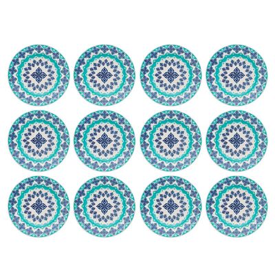 Prato Fundo com Estampa Donna Lola 21,5 cm 12 Unidades - Biona 074470