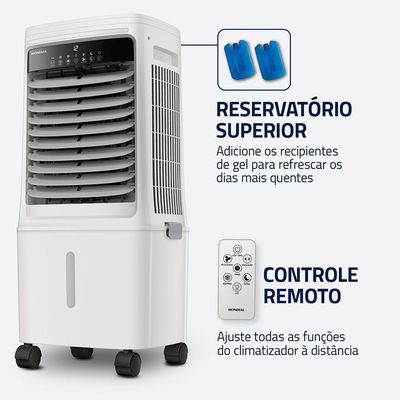 Climatizador Turbo Mondial Branco 150W CL-25L 220V