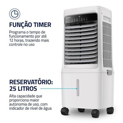 Climatizador Turbo Mondial Branco 150W CL-25L 220V