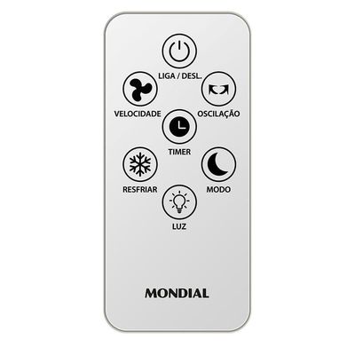 Climatizador Turbo Mondial Branco 150W CL-25L 220V