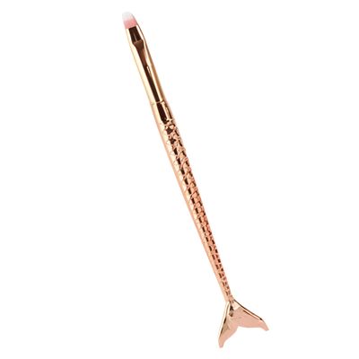 Kit 4 Pincéis macio Para Maquiagem Sereia Pó Blush Contorno