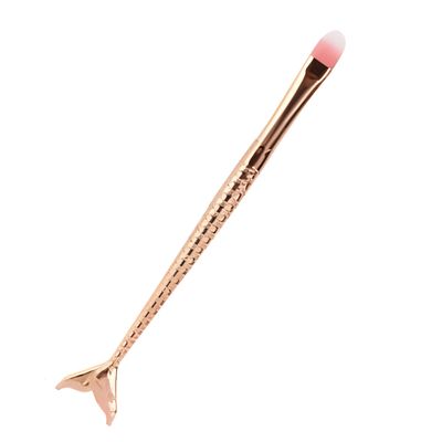 Kit 4 Pincéis macio Para Maquiagem Sereia Pó Blush Contorno