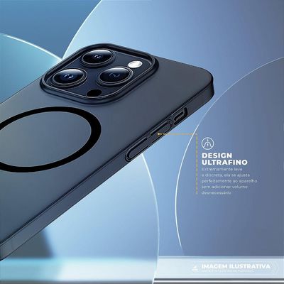 Capa para iPhone Air - Crystal Slim Magsafe - NÃO AMARELA - Dark - Gshield
