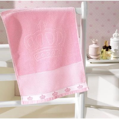 Toalha Lavabo Velour Para Bordar Baby Classic 30x45cm Dohler Azul