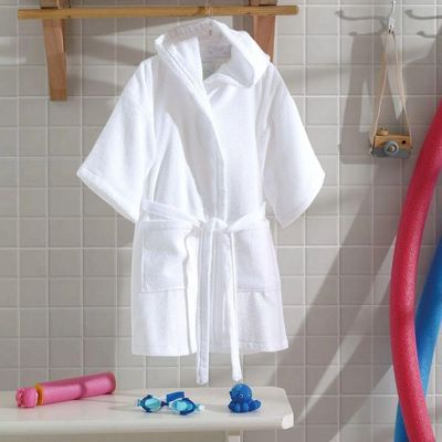 Roupão Infantil Döhler Velour Branco Egg