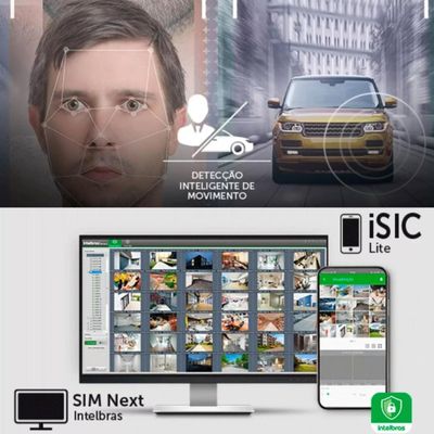 Kit 16 Câmeras Intelbras Full Hd 1220b Dvr 16 Canais Com Hd