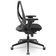 Cadeira De Escritório Giratória Presidente Unix P03 Tela Cinza Crepe Preto - Lyam Decor