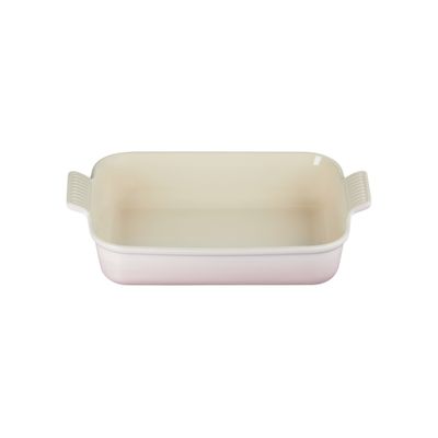TRAVESSA LE CREUSET RETANGULAR HERITAGE 32CM SHELL PINK 71102327770001