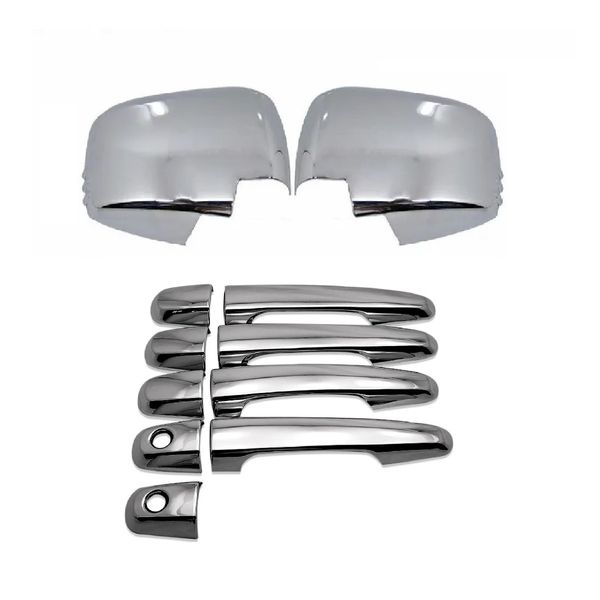 Kit Aplique Cromado Maçanetas Retrovisor Pajero Dakar 2013 Kit Aplique Cromado Maçanetas Retrovisor Pajero Dakar 2013