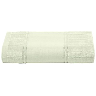 Toalha Rosto Artesanalle Dohler Barrado Liso 50x80cm Verde