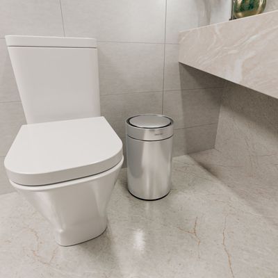 Lixeira Sense Round Aço Inox Automática com Sensor 11 Litros - Tramontina 94543/011