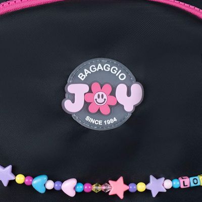 Mochila de Rodinha Juvenil Feminina BG Joy Preta U / Preto