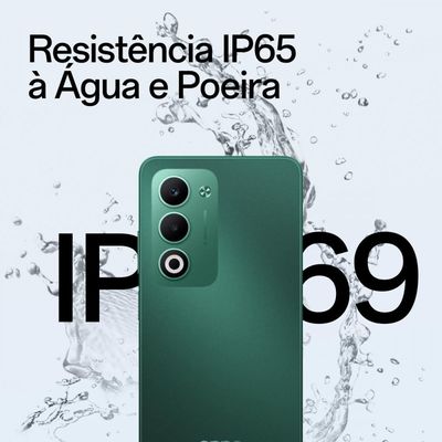 Smartphone A5 5G Tela 6.67 256GB 8GB RAM Câmera 50MP OPPO Verde / Bivolt