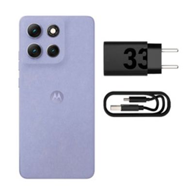 Smartphone Moto G86 5G Tela 6,7 1.5K POLED 512GB Câmera Sony 50MP Motorola Lilás / Bivolt
