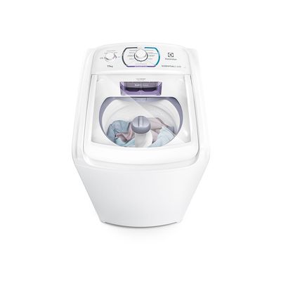 Máquina de Lavar Electrolux 11kg Branca Essential Care com Easy Clean e Filtro Fiapos (LES11) 127V