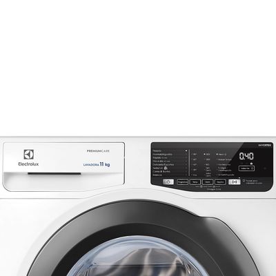 Máquina de Lavar Frontal Electrolux 11kg  Inverter Premium Care com Água Quente/Vapor (LFE11) 220V