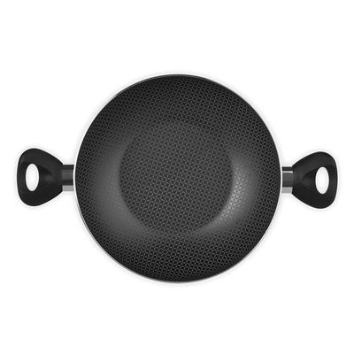 Frigideira Wok Gourmet Preto 28cm Alumínio Antiaderente