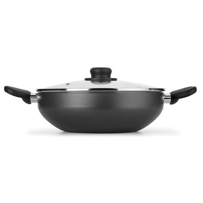 Frigideira Wok Gourmet Preto 28cm Alumínio Antiaderente