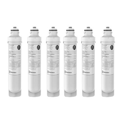 Kit Filtro/Refil Original para Purificador de Água Electrolux PA21G / PA26G / PA31G (6 unidades) Não se aplica