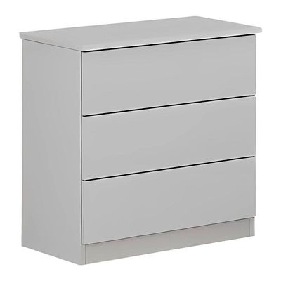 Mesa De Cabeceira 3 Gavetas Valverde Branco