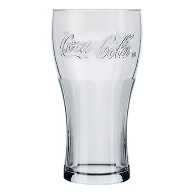 Copo Contour Coca Cola Transparente 300ml 12 Unidades - Nadir 7150