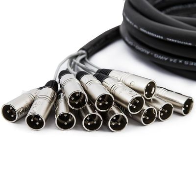 Multicabos Xlr 12 Vias Santo Angelo - 4 Metros