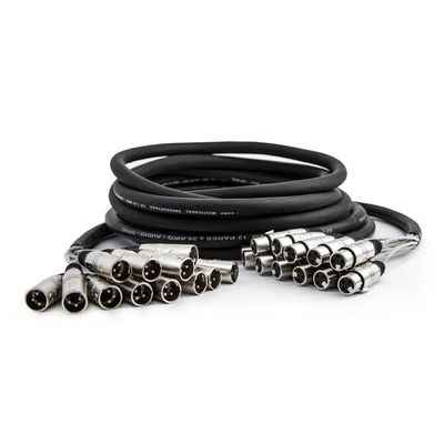 Multicabos Xlr 12 Vias Santo Angelo - 4 Metros