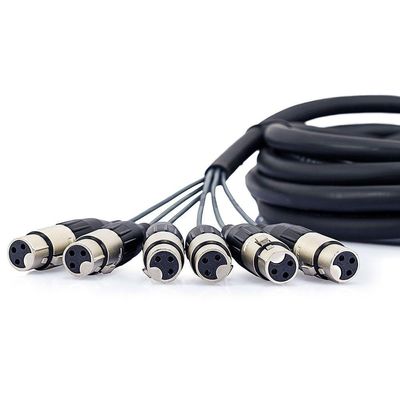 Multicabos Xlr 8 Vias Amphenol - 45 Mt