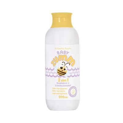 Shampoo e Condicionador 2 Em 1 Baby Zumm 200ml AR (7066)