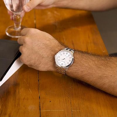 Relógio Seculus Masculino Ref: 44293g0svna2 Casual Prateado