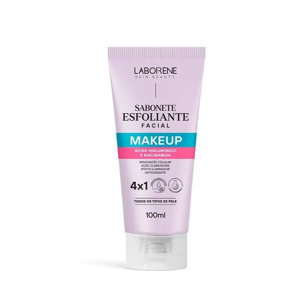 Sabonete Laborene Esfoliante Facial Makeup 100ml