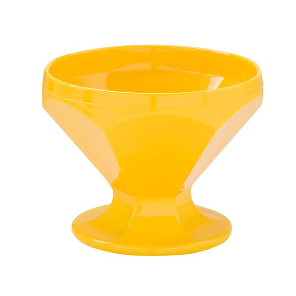 Taça de Sobremesa Caribe 150ml Amarelo em Polipropileno