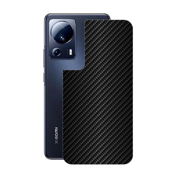 Película Xiaomi13Lite5G-Traseira Fibra Carbono Preta-Gshield Película Xiaomi13Lite5G-Traseira Fibra Carbono Preta-Gshield