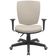 Cadeira de Escritório Diretor Office Base Giratória Preto Alta Flexi P03 Vinil Bege - Lyam