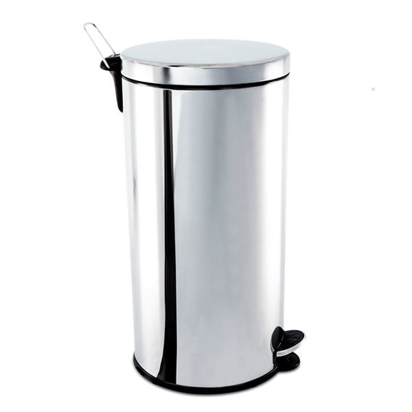 Lixeira Decorline Brinox Inox Com Pedal 30 Litros 3040/205
